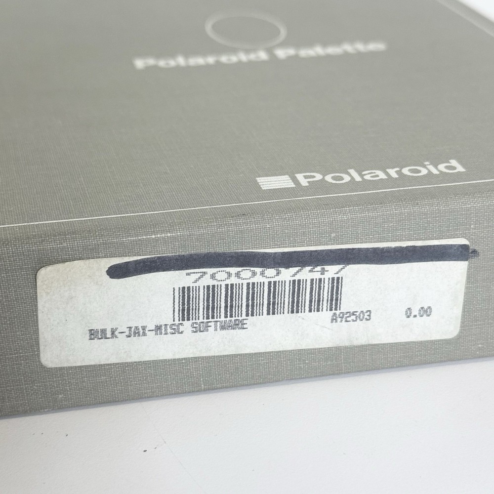 Polaroid Palette IBM PC XT Image Recording System Software 5.25 Disk Vintage