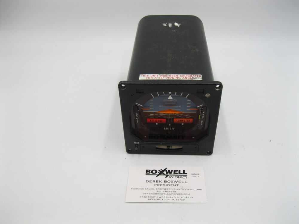 BENDIX KING KCI 310 ATTITUDE INDICATOR PN: 066-3020-02
