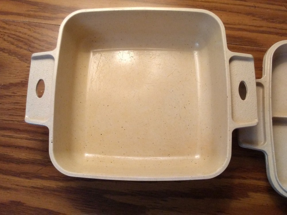 Littonware square dish for microwave or oven