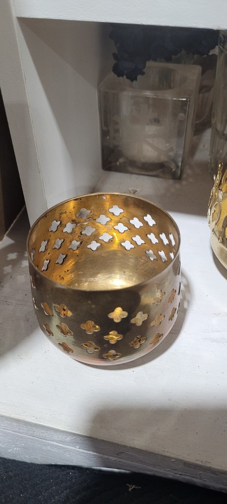 Vintage Brass Incense Holder