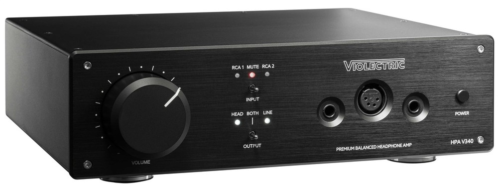 Violectric V340 Balanced Headphone Amplifier With Pre-amp Function