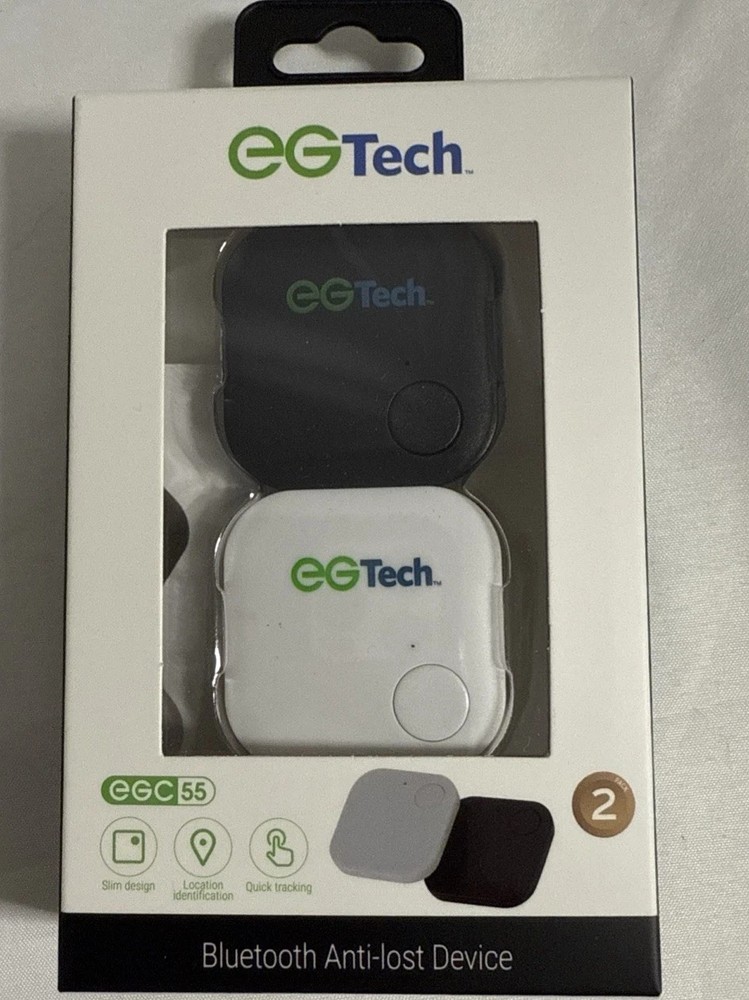 EG Tech Bluetooth Anti- Lost device 2pk