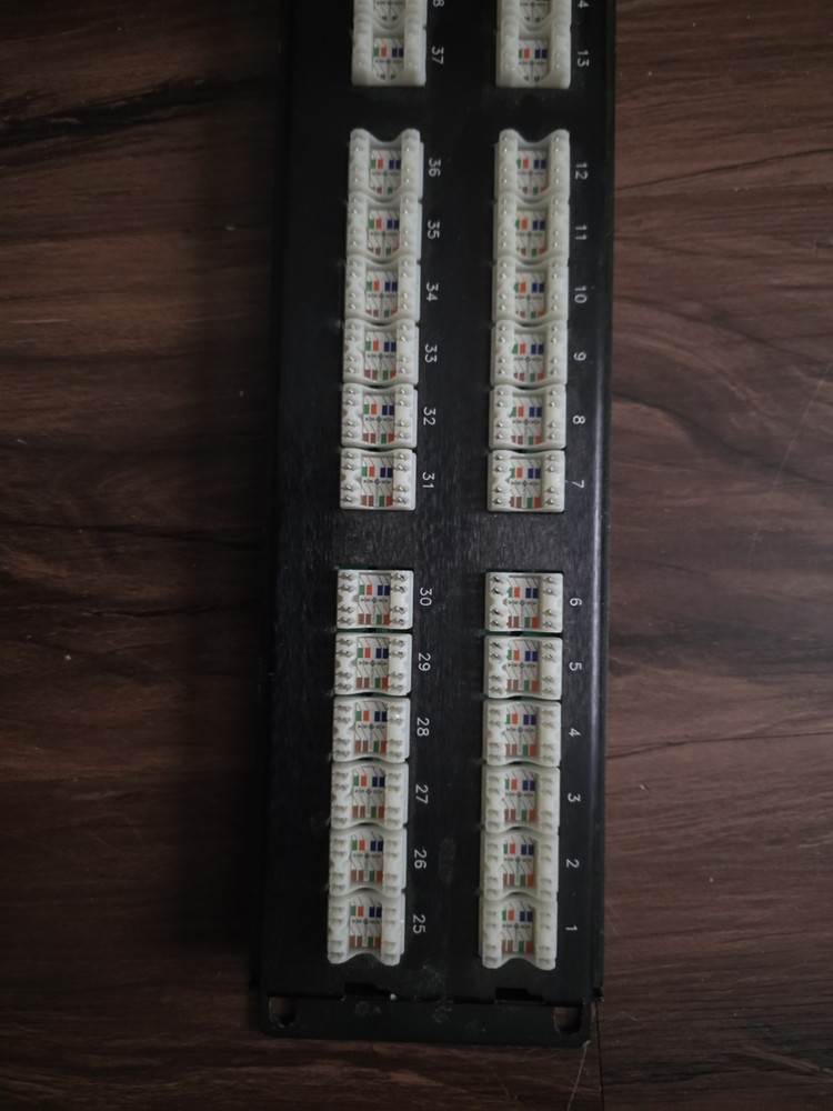 apc patch panel cat6pnl48