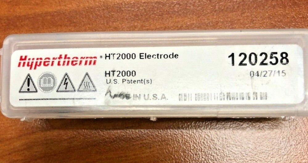 HYPERTHERM 120258 ELECTRODE 200 AMP (LOT OF 2)