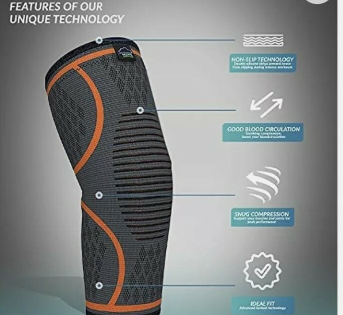 Moovel knee Sleeves Size Small New