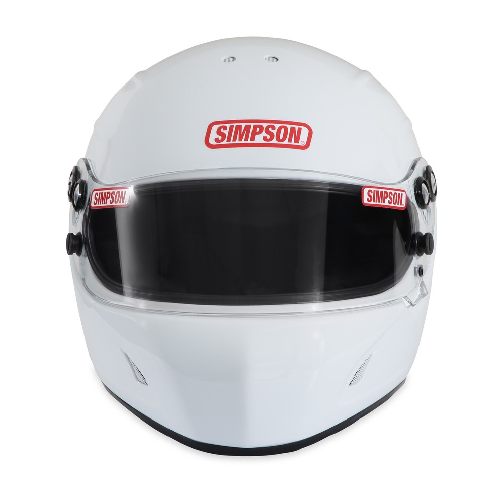 Simpson Safety 7870021 Devil Ray 3.0 Helmet 2020 Medium White