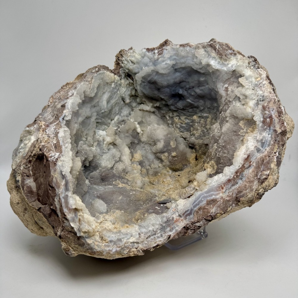 Massive Fluorescent Quartz Geode: Dugway Geode Beds, Juab County, Utah- BIG!