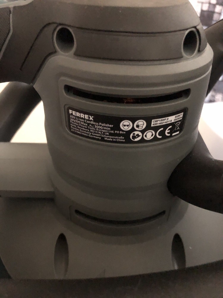Cordless Polisher & Battery