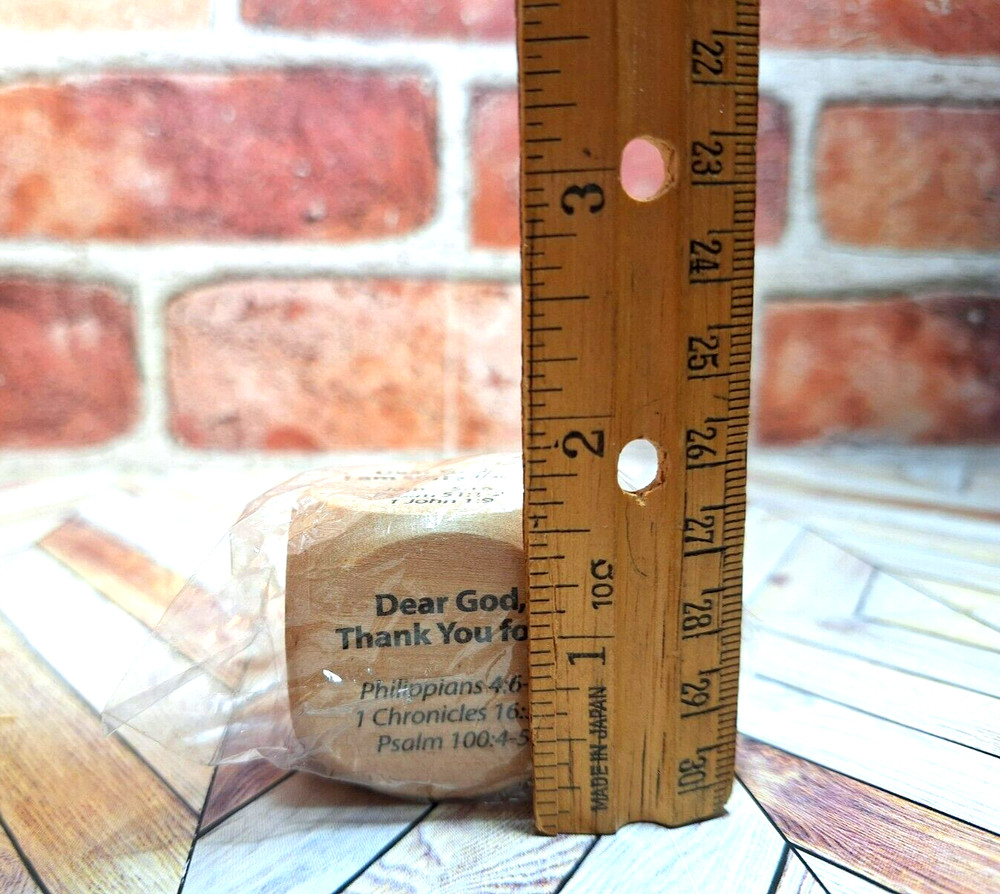 Prayer Starters Wooden Prayer Cube NEW 1 5/8" - 6 Prayers