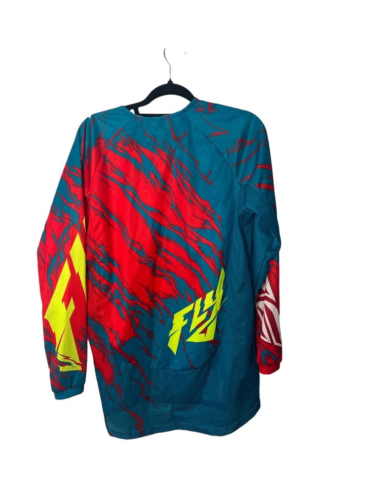 fly kinetic jersey blue red Small new motorcycle jersey