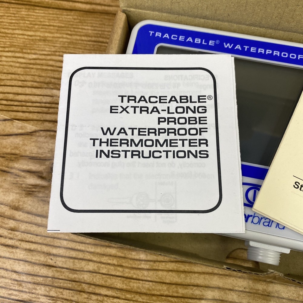 Fisherbrand Traceable Waterproof Thermometer - NOB