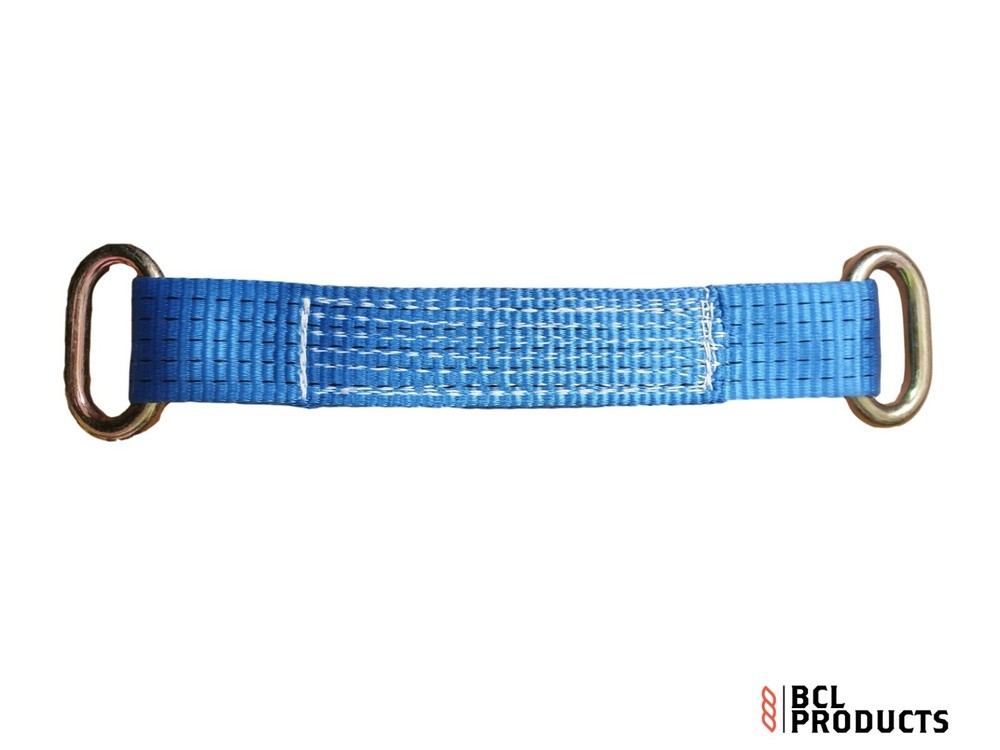 14" Recovery Wheel Strap With Ring Each End - Polyester Wheel Strap - Webbing