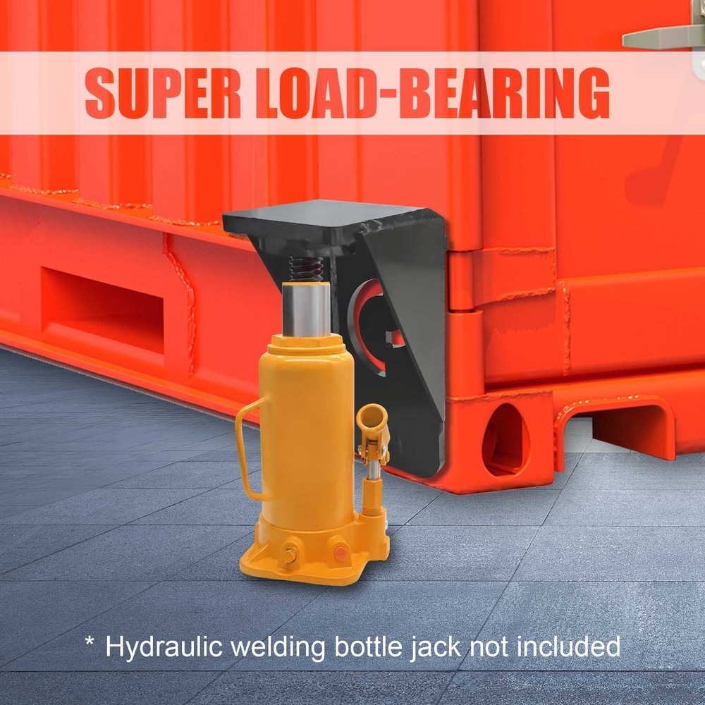 Superior Shipping Container, Jack Lug, Jack Leveling Attachment