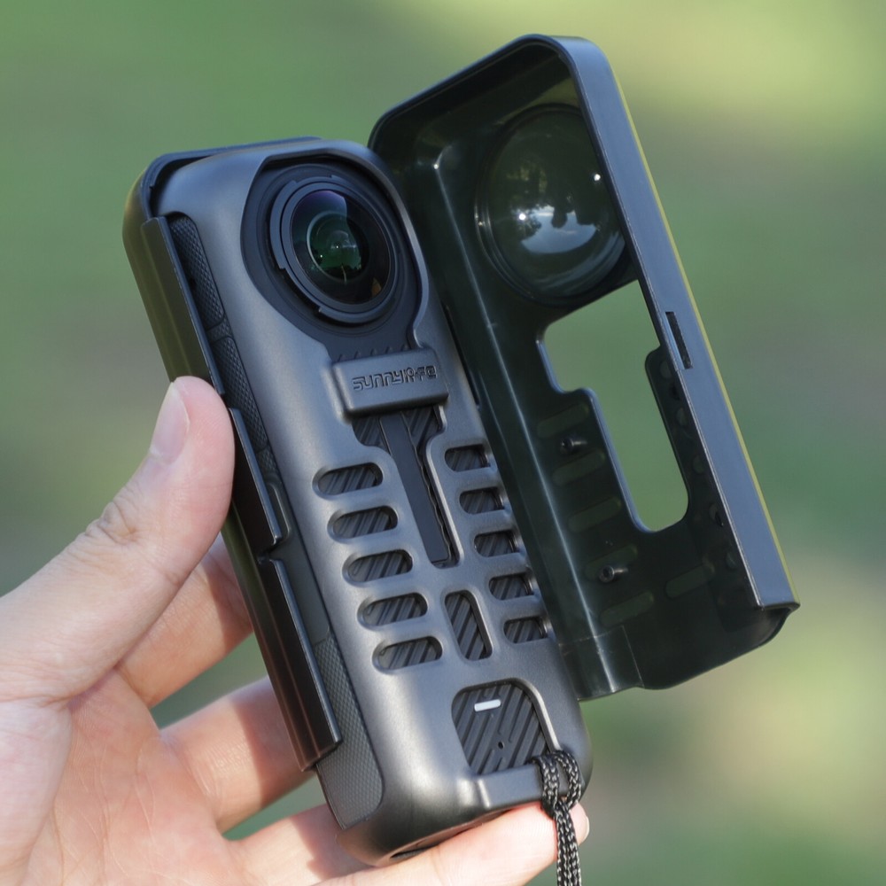 Plastic Camera Lens Screen Protector Case For Insta360 X4 Compatible Version