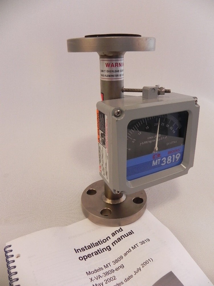 Brooks Variable Area Flowmeter 1" MT 3819