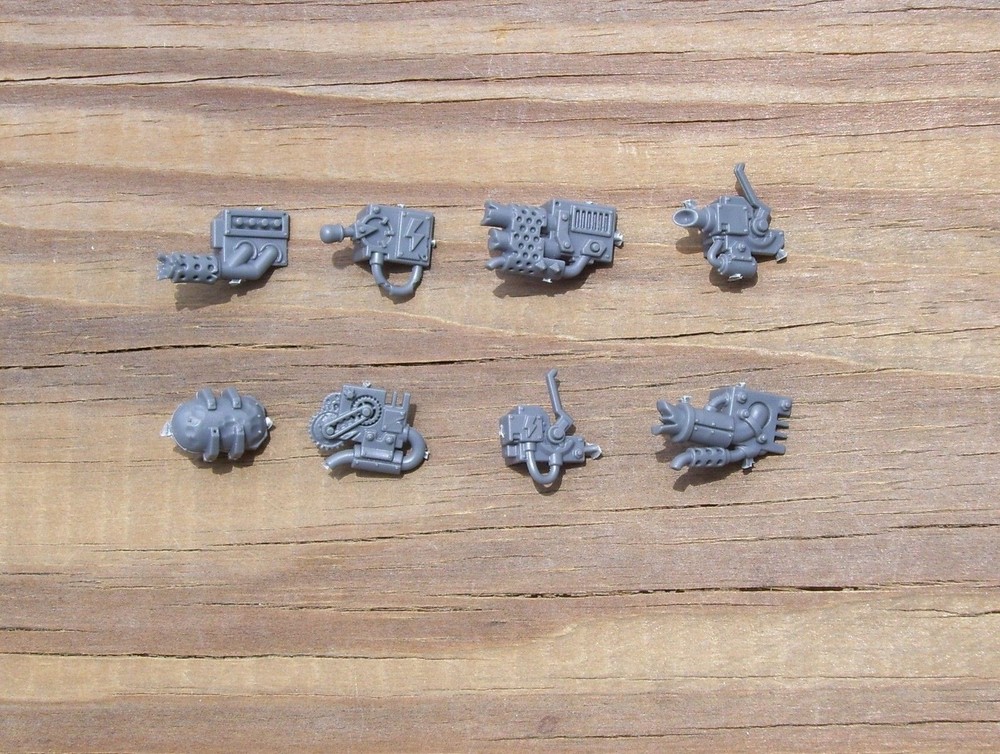 40K Orks Flash Gitz Snazzgun Handles Bits 8 Bitz