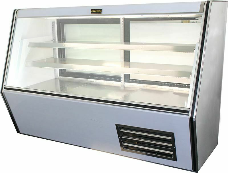 Cooltech Refrigerated High Deli Meat Display Case 72"