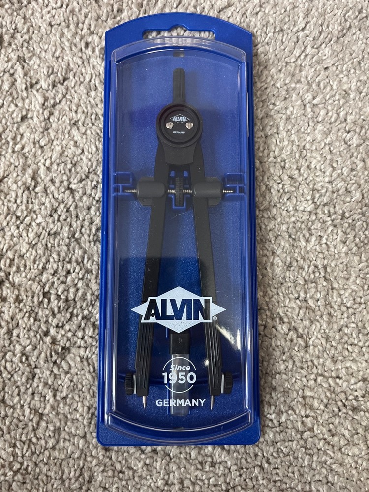 Alvin Introductory 6" Bow Compass 201 with Universal Adapter