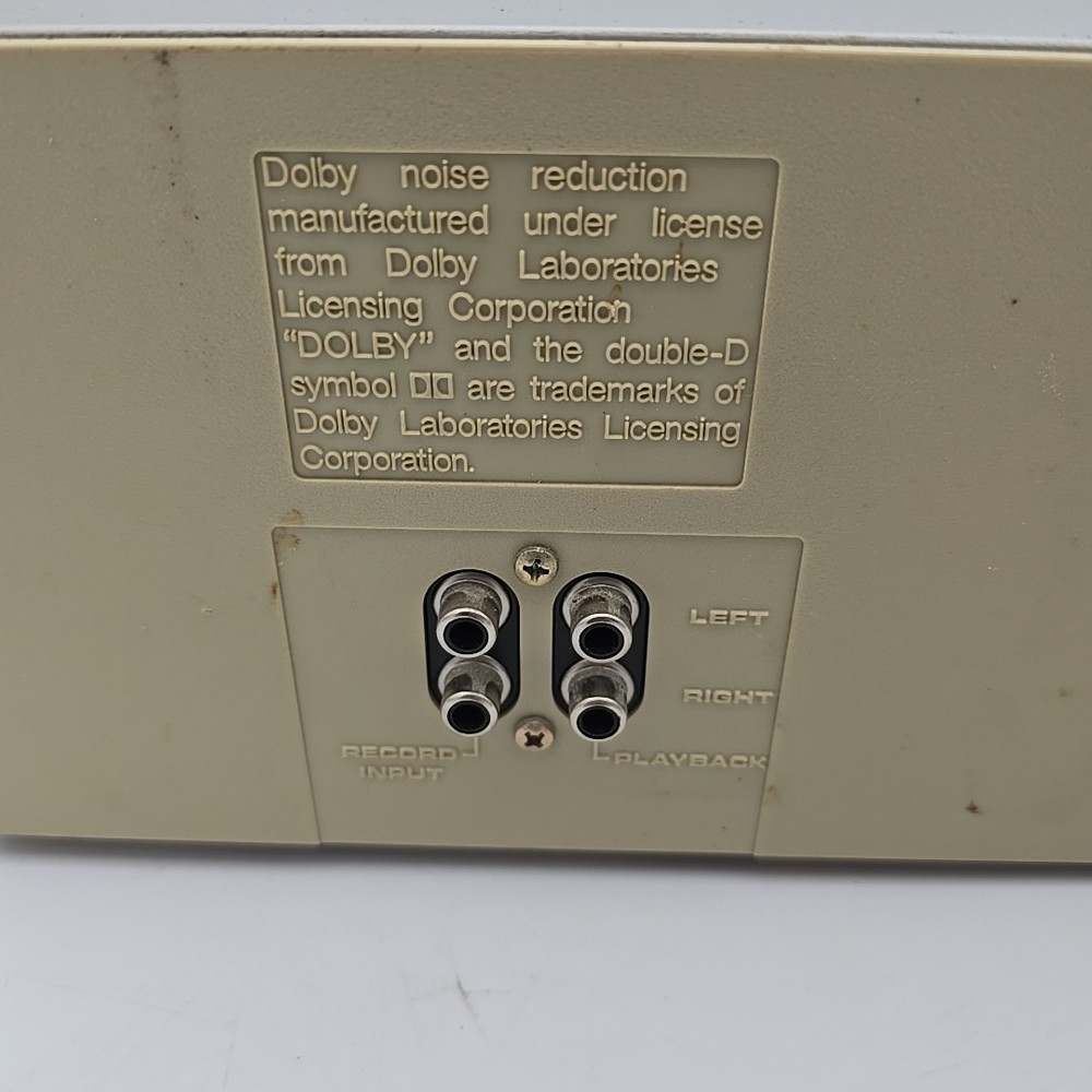 Realistic Cassette Tape Deck SCT-45, READ!!!