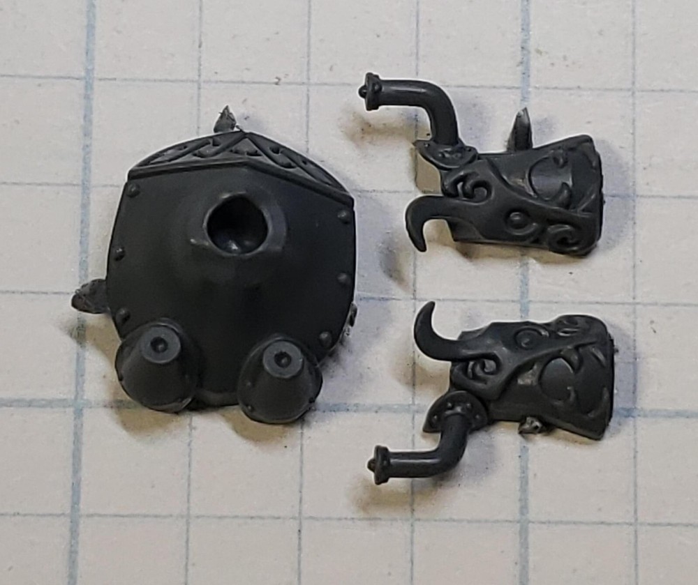 Warhammer Old World Dwarfs Bits Gyrocopter Front Gun Brimstone Gun #08