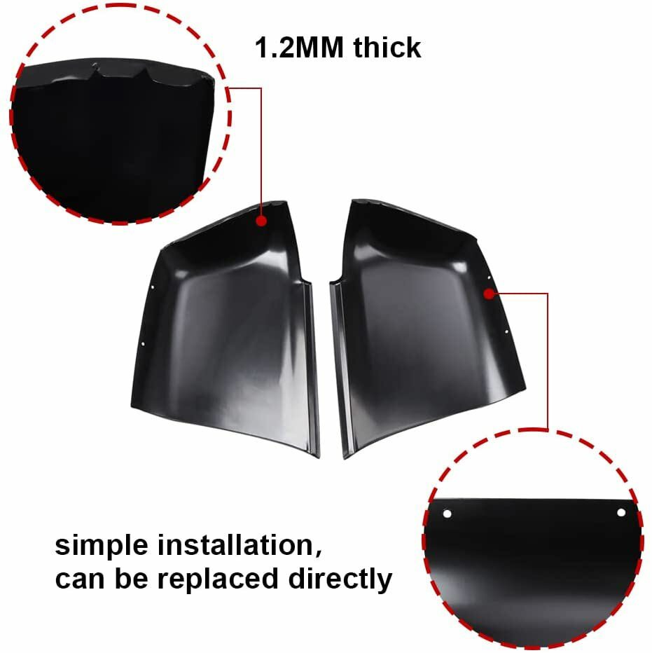 Rear Lower Quarter Patch Panel Set Fit for 2000-2006 Chevy GMC Left & Right NEW