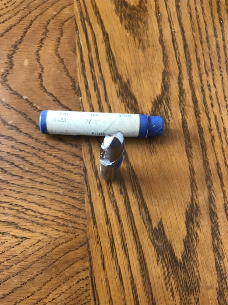 Fastcut Tool Operation - Colt Industries 7/16 " Flute Bit - Free Same Day Ship
