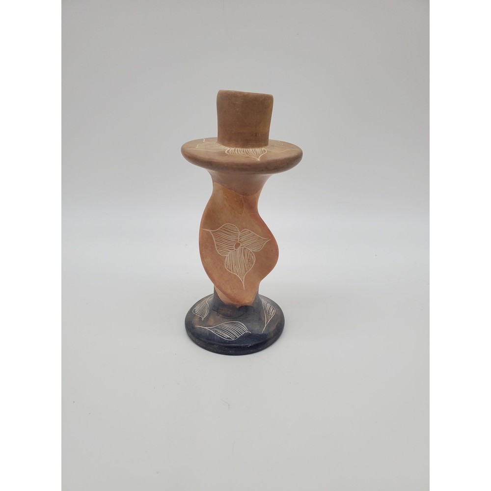 Floral Candlestick - 5"