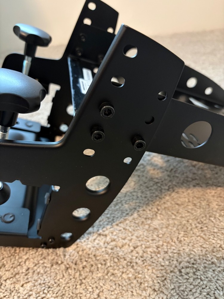 Thrustmaster TM Flying Clamp, Black, Metal