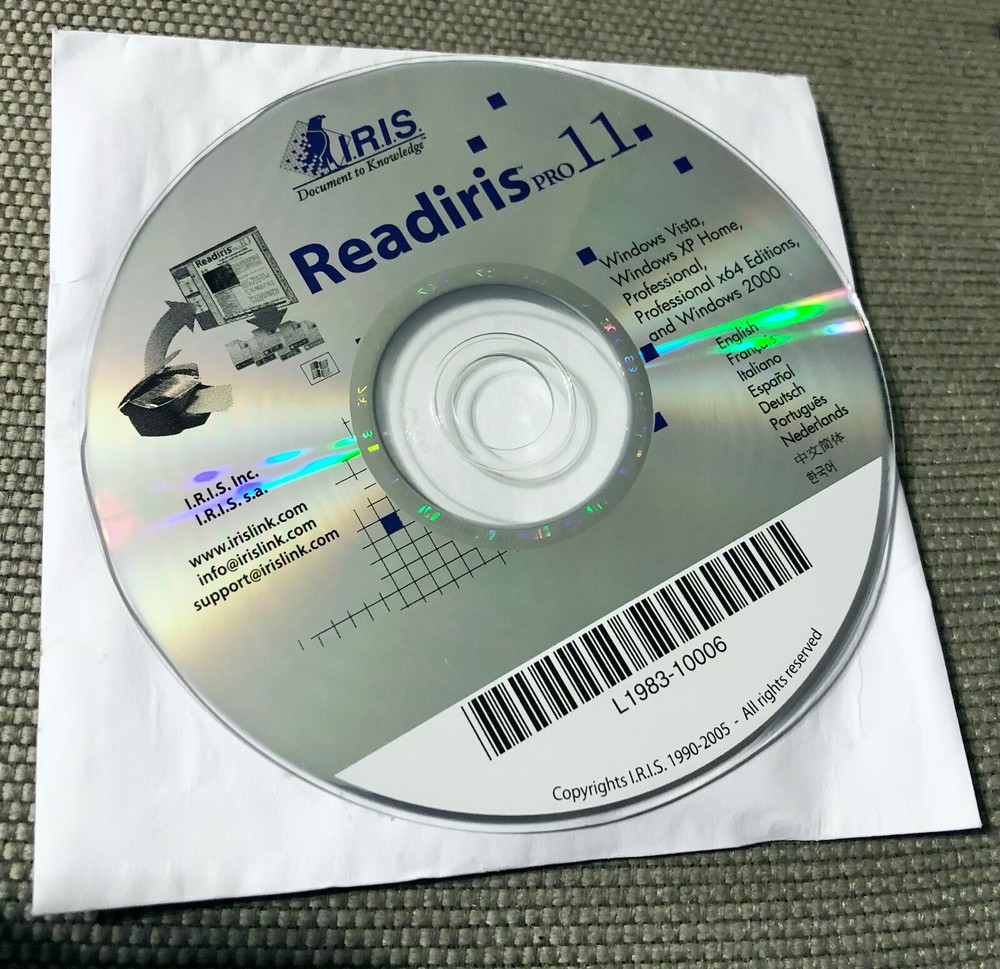 IRIS Readiris Pro 11 for Windows