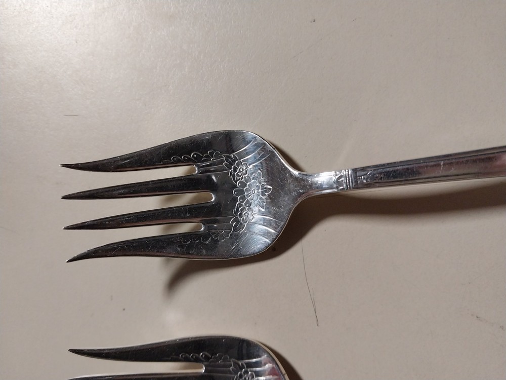 2 salad fork 1847 rogers bros USED