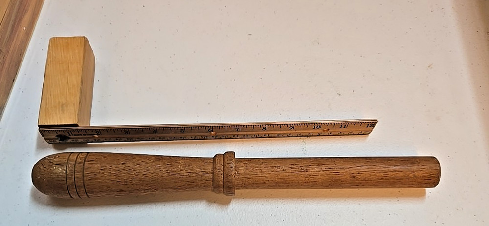 Wooden Cocktail Muddler; 14"