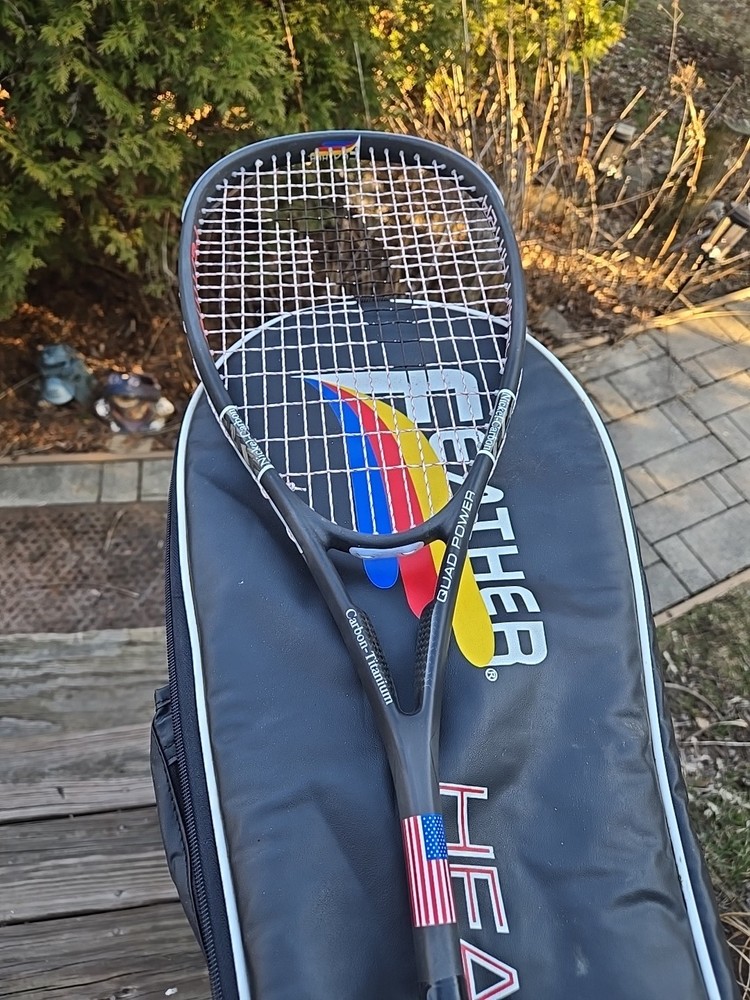 Feather Squash Racquet - Heavy Hitter