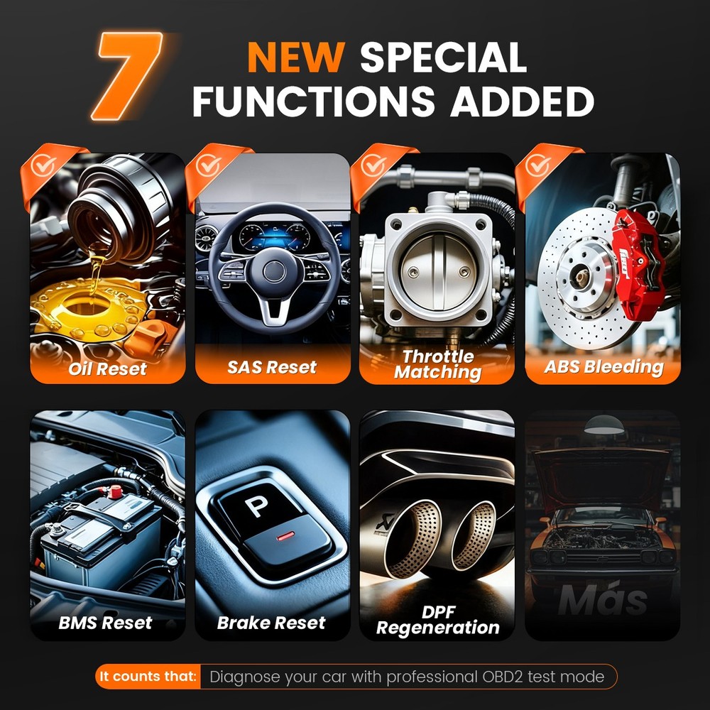 ANCEL FX2000 PRO OBD2 Scanner All OBD2 Code Reader Diagnostic Tool Fit For Buick