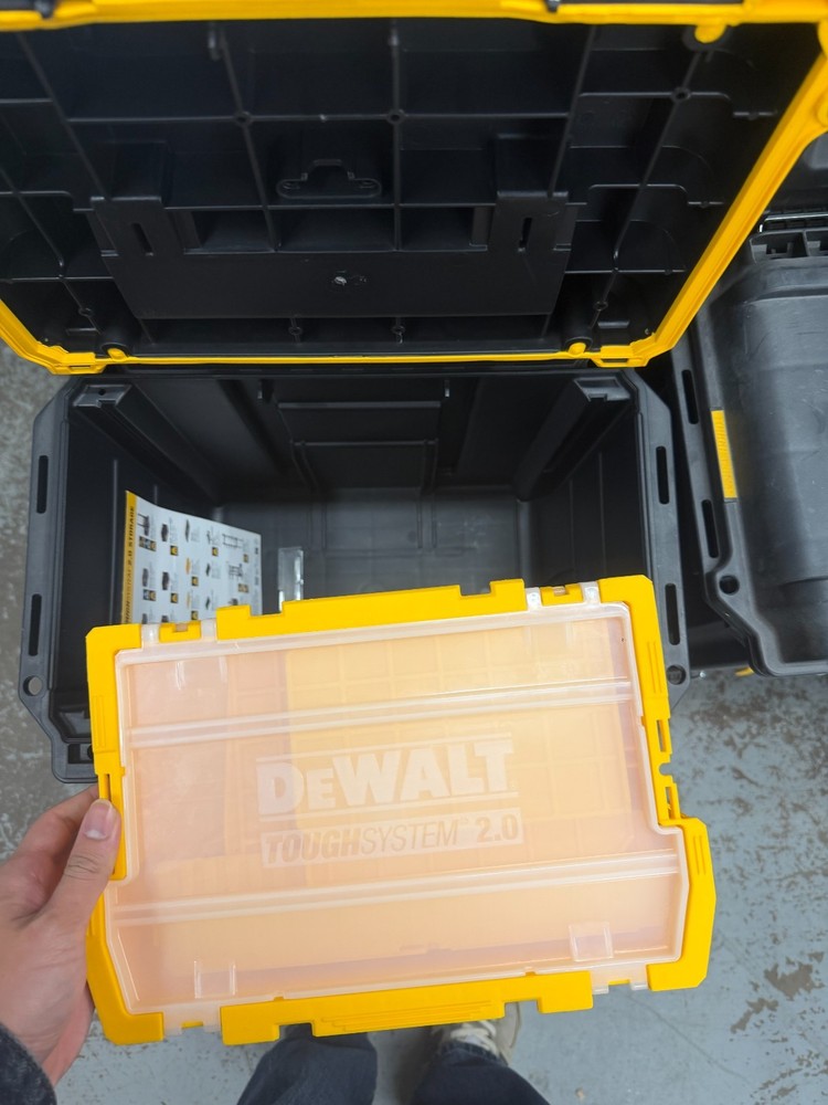 DEWALT 15.25 in. ToughSystem 2.0 Compact Deep Tool Box