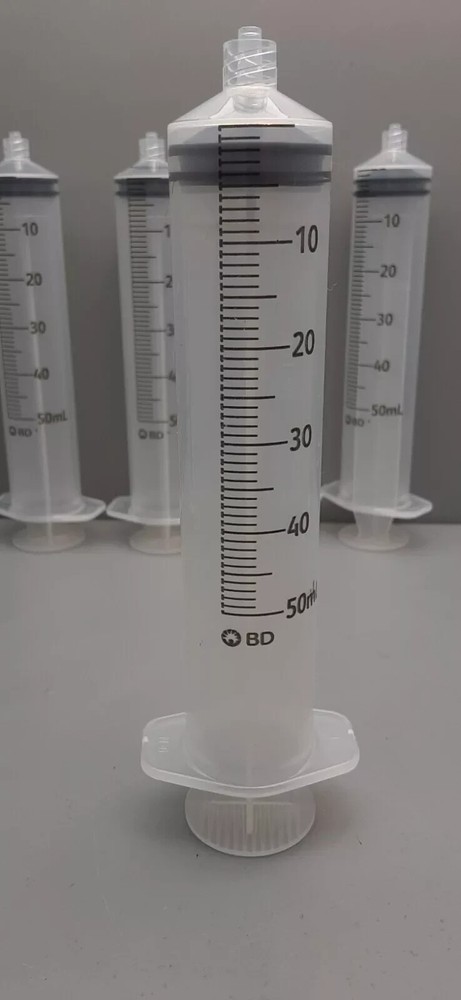 BD/50mL Luer Lock, Plastic (lot of 5)