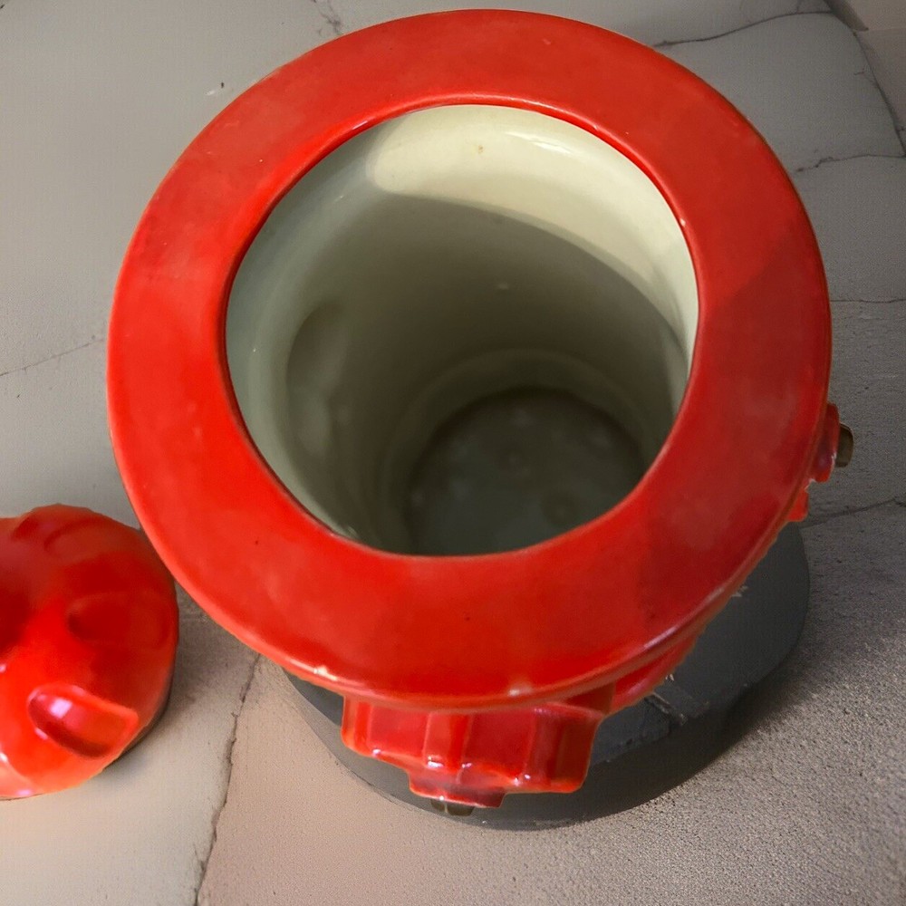 Handmade Ceramic fire hydrant Hollow, 11 in Tall 5 in Wide