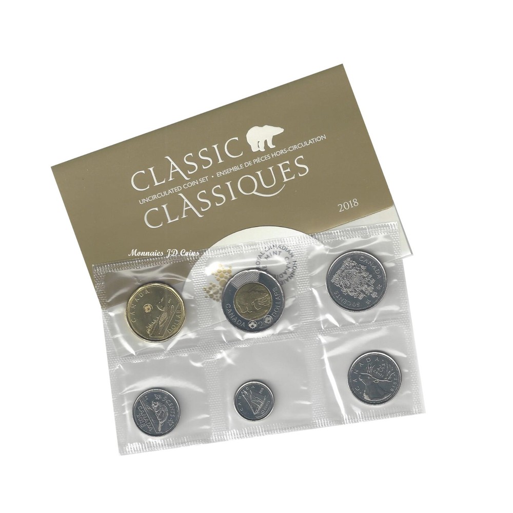 2018 Canada Uncirculated Proof like set