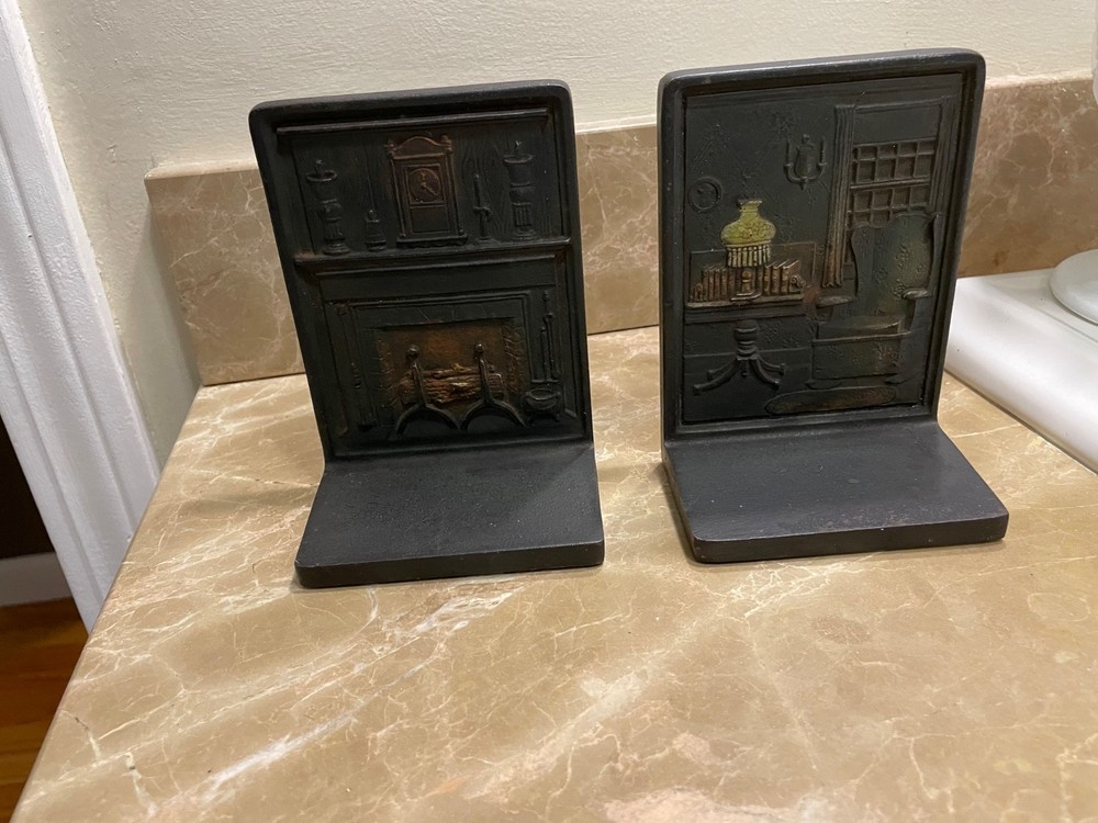 Cast Iron Bradley & Hubber - Hearth & Home Bookends