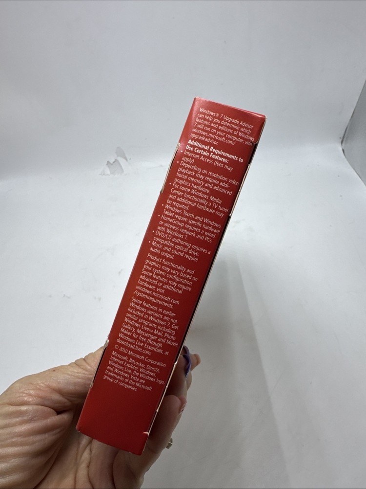 Microsoft Windows 7 Home Premium 2010 Family Pack Pre-Owned