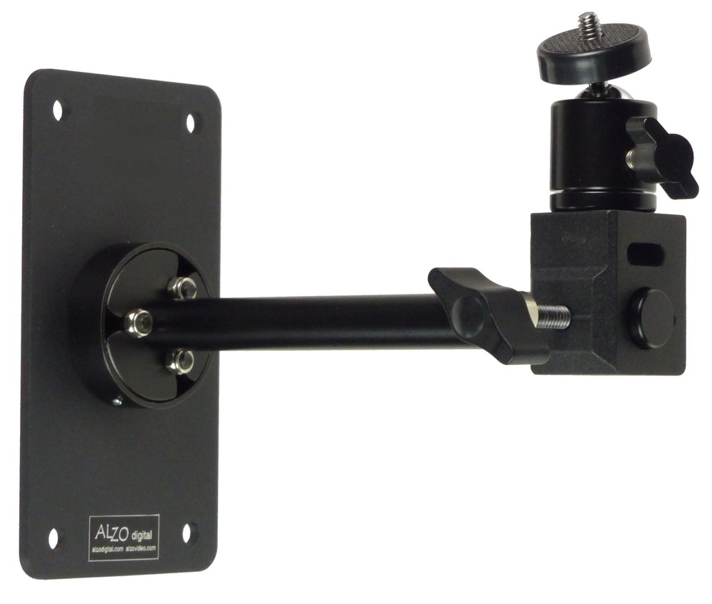 Wall-Mounted Camera Support with Ball Head