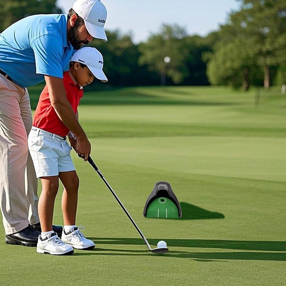 Golf Automatic Putting Cup, Return Putting Machine, Automatic Ball Returner, ...