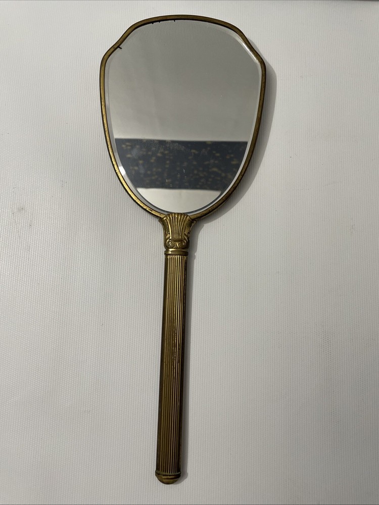 Antique Handheld Vanity Mirror