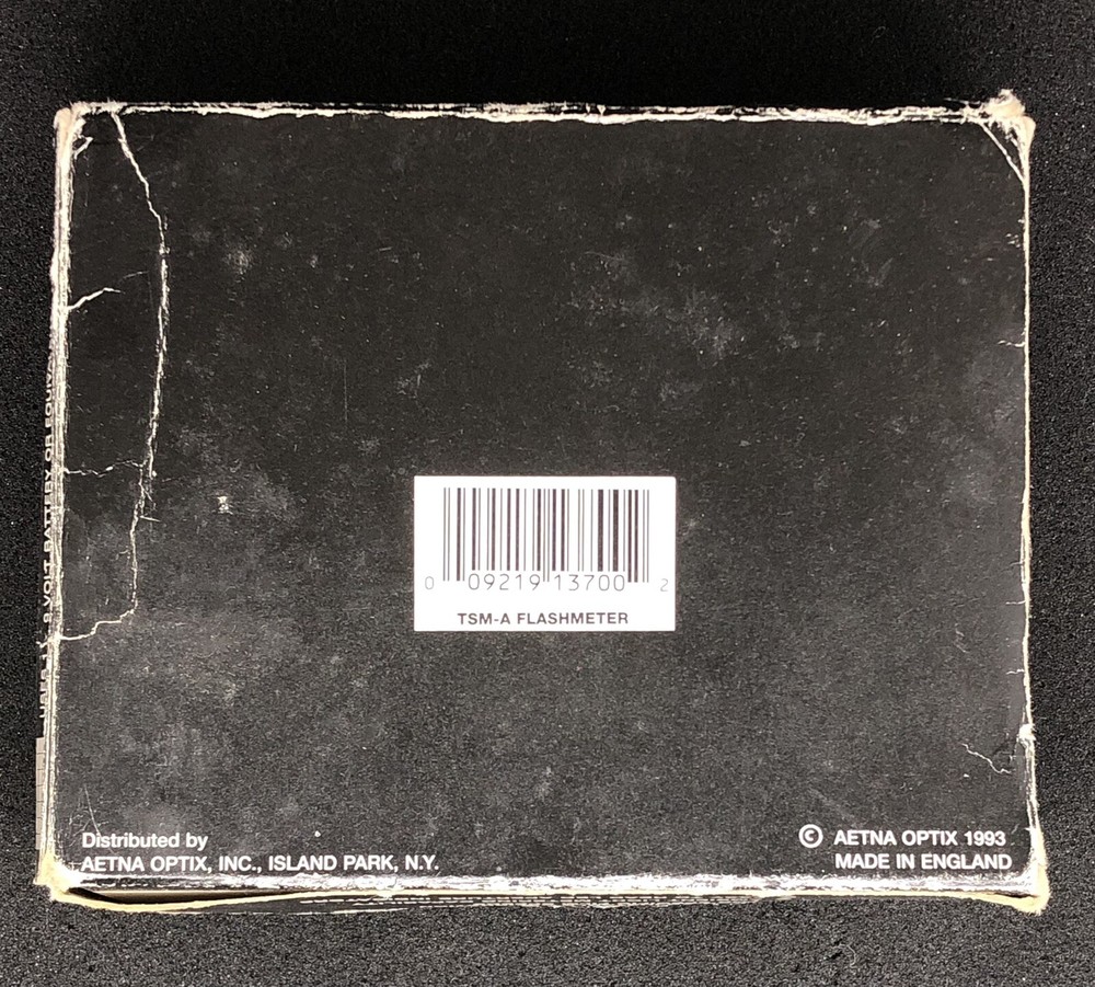 Vintage Camera Flash Meter TSM-A SP Studio Systems England Ambient Flashmeter