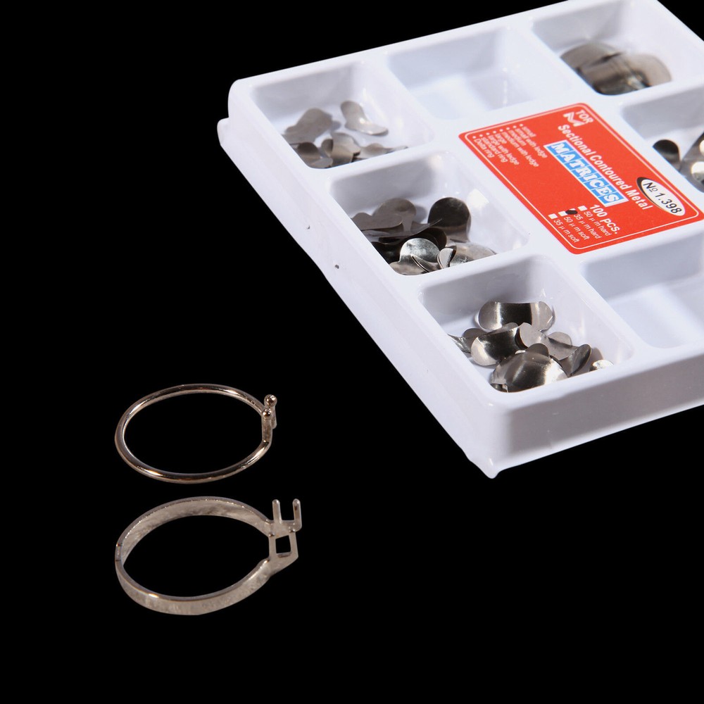 TOR Dental Sectional Contoured Matrices Matrix Ring Bands Ring Wedge Plier Clamp