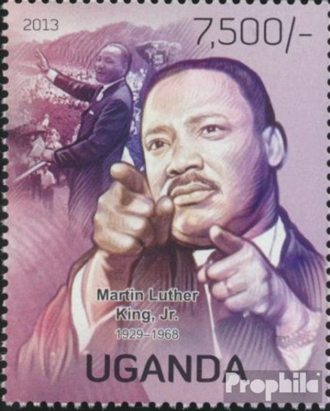 uganda 3074 (complete issue) unmounted mint / never hinged 2013 Bürgerrechtler