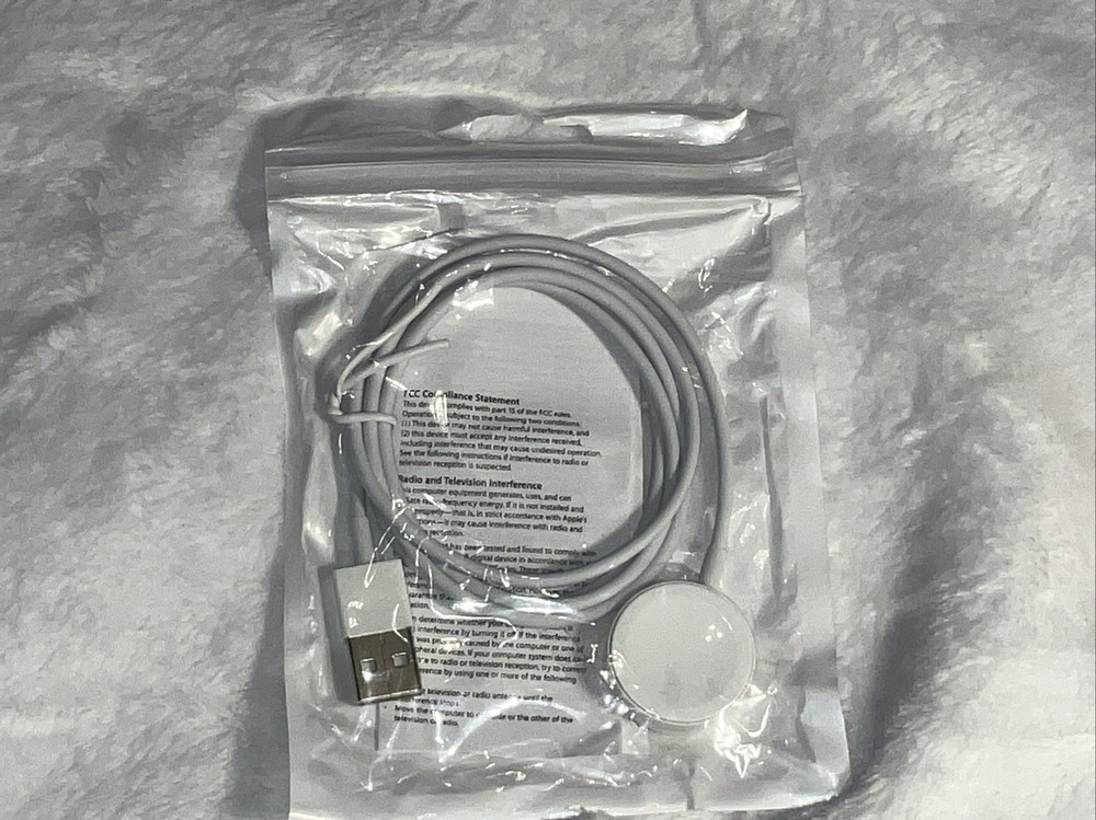 Watch Magnetic Charging Cable For Apple - White New