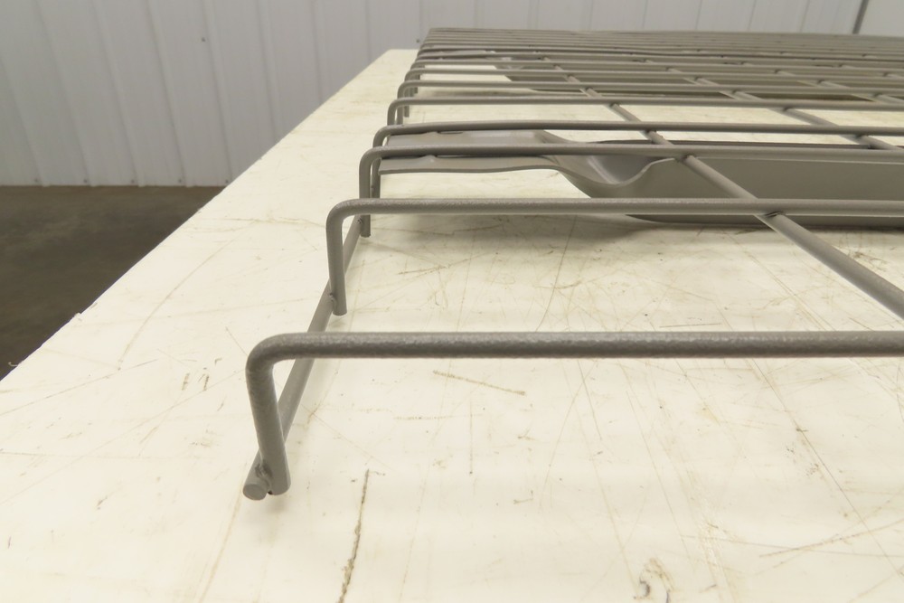 New Pallet Rack Wire Deck 42x46" Waterfall 3 Flared Channel Racking 2500lb Mesh