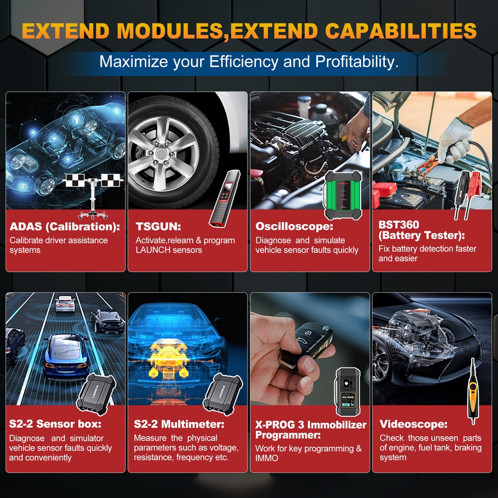 2025 LAUNCH X431 Pro Elite V+ PRO5 Bidirectional Car Diagnostic Scanner Coding