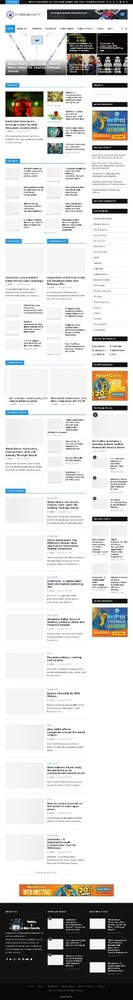 Hacking & Cyber Security News Wordpress Website - Profitable Autoblog