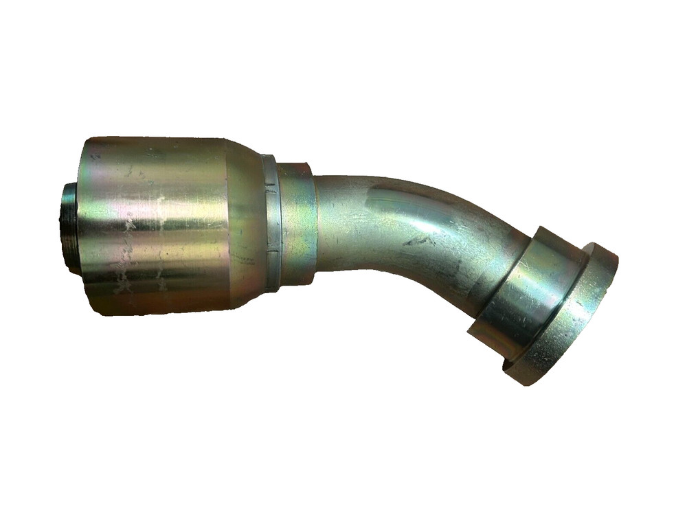 1)  2" Hose x 2" Code 62 Flange 45 C6245-32-32 BW *Made in USA*